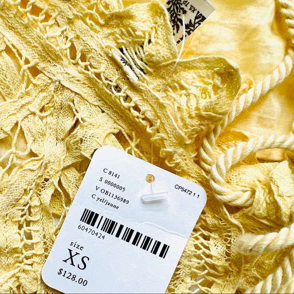 FREE PEOPLE Be My Battenburg Bodysuit XS - Picture 8 of 9